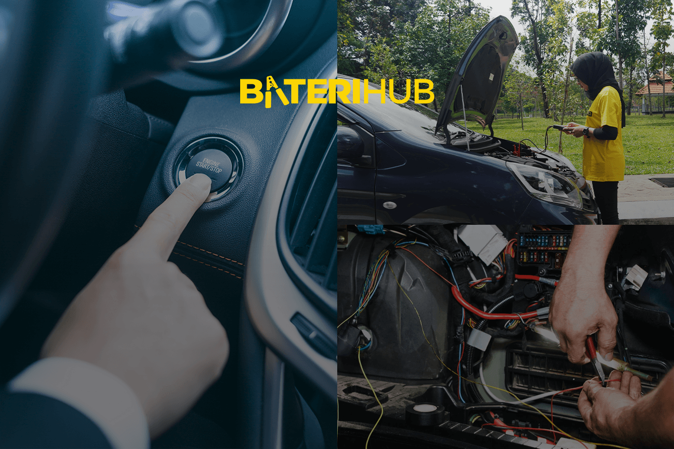 tanda bateri kereta lemah