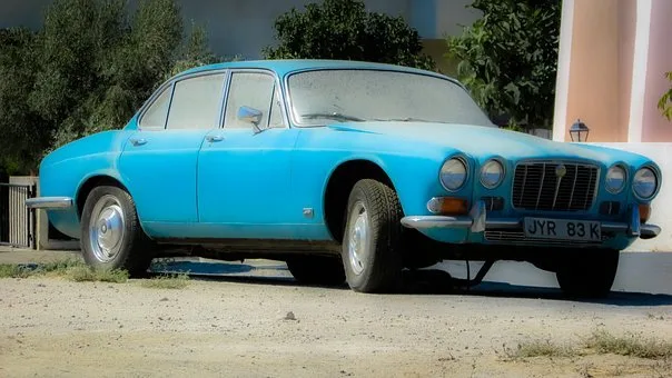 kereta lama brake lock rosak