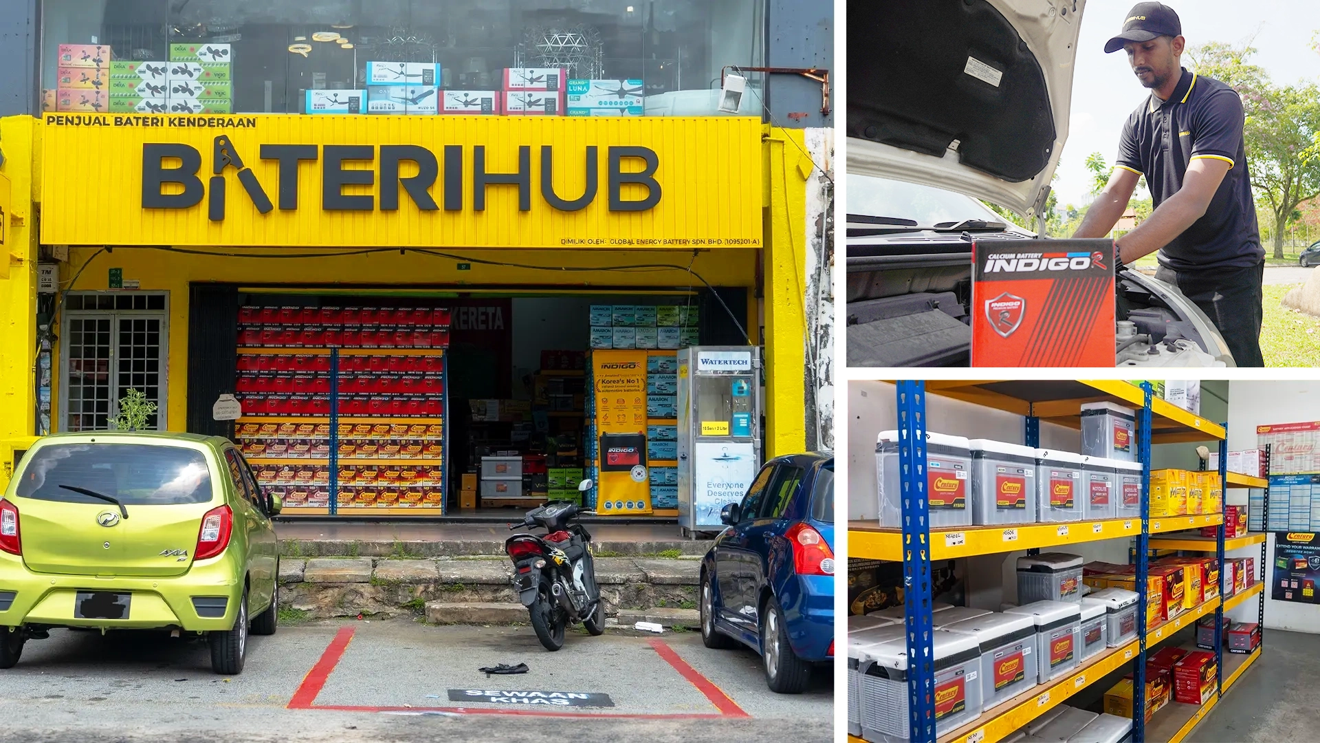Baterihub Car Battery Shop Puchong